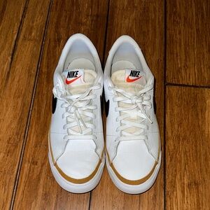 Nike White and Brown Unisex Sneakers
US Size 7